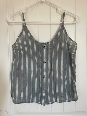 Toad & Co Cotton Button Up Tank
